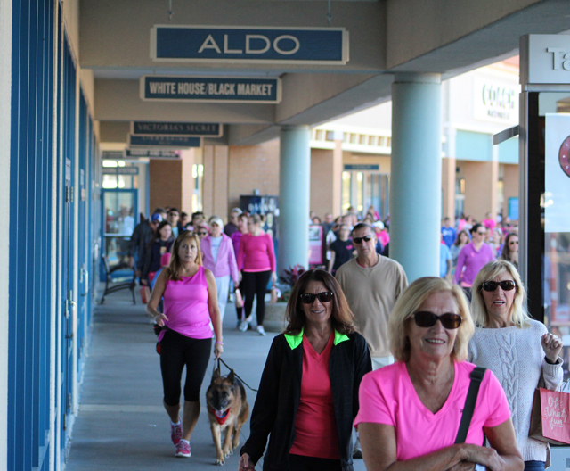 Susan Ruffini Photos: 5K Walk for Breast Cancer Awareness at Tanger Outlets ...