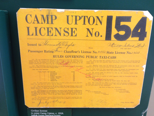 PAUL SQUIRE PHOTO | An exhibit at the Suffolk County center in Riverside shows the Pine Barrens former uses and the history of its conservation.