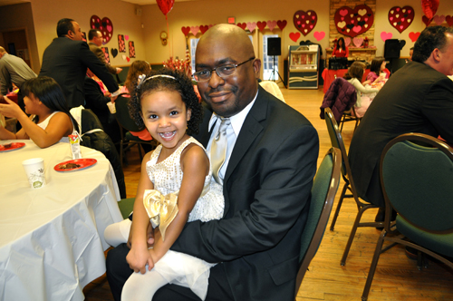 Mr. Richardson with Brynn.