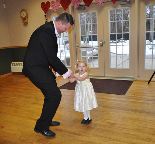 Mr. Schumejda with Kennedy.