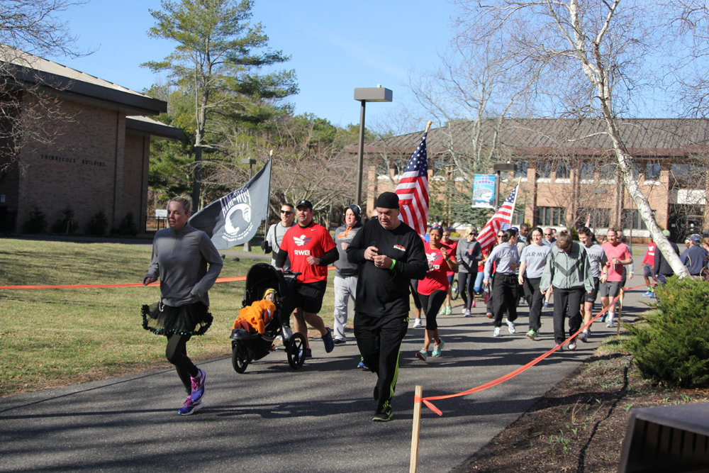 SCCC's Student Veteran Association-East's 5K event Saturday in Northampton. (Credit: Jen Nuzzo photos)