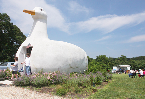 BARBARAELLEN KOCH PHOTOBig Duck 80th birthday party.
