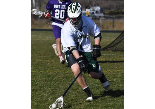 Bishop McGann-Mercy lacrosse player Sam Schrage 033016