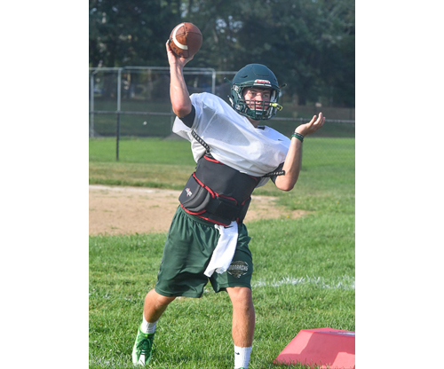Bishop McGann-Mercy quarterback Ryan Razzano 081916