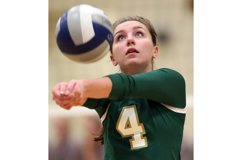 Bishop McGann-Mercy volleyball player Mia Behrens 090616