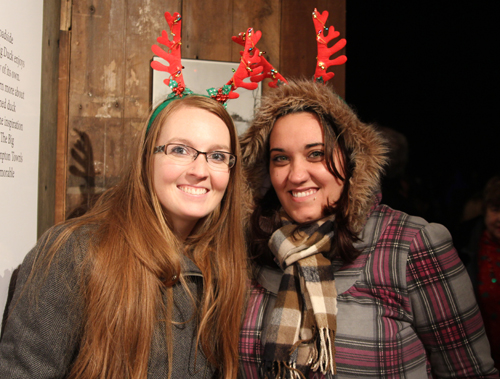 Shannon Ely, left, and Amanda Boaisdell. Both of Groton, Conn.