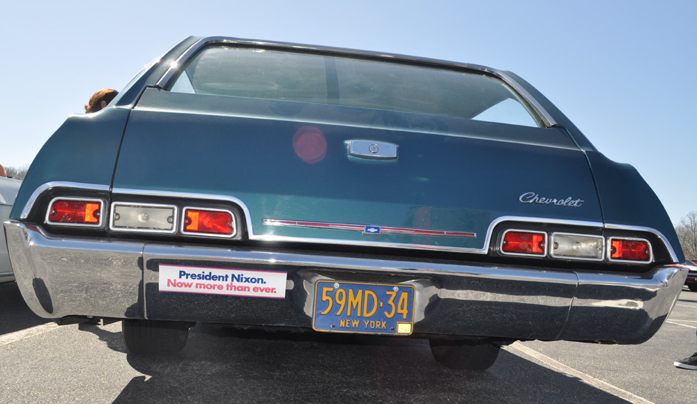 A 1967 Chevrolet Bel Aire wagon with a Corvette engine and wheels. It belongs to Dr. Gary Rosenbaum of Jamesport. (Credit: Vera Chinese)