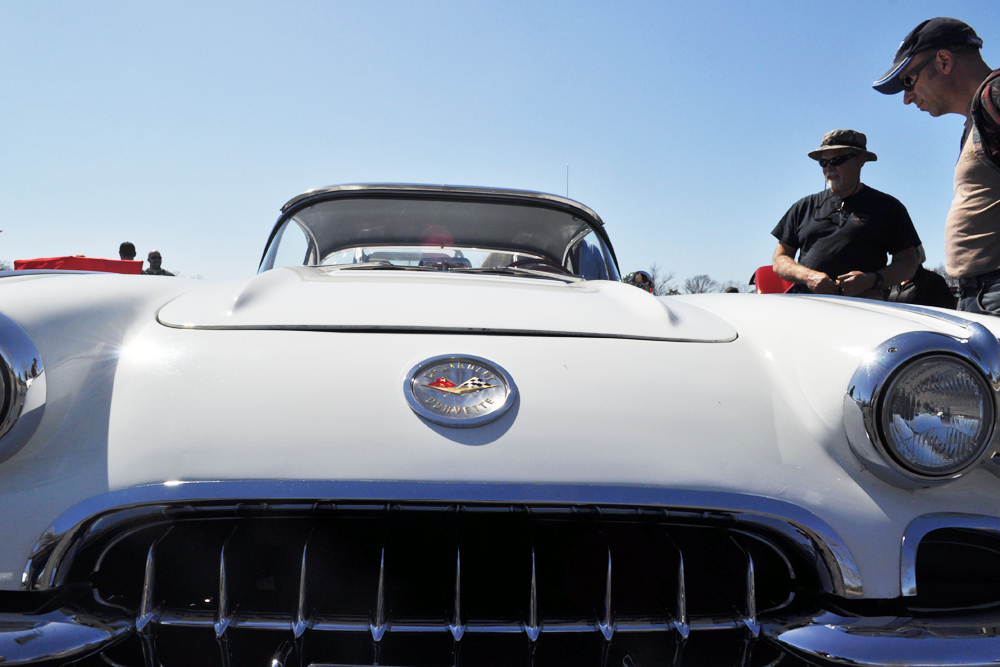 A 1958 Chevy Corvette. (Credit: Vera Chinese)