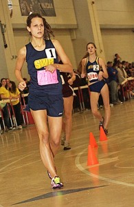 Danielle GARRET MEADE FILE PHOTO | Shoreham-Wading River senior Danielle Opatovsky won the state title in the 1,500 race walk Saturday.
