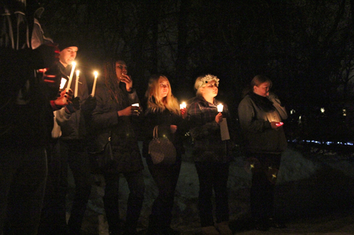 Danielle Lawrence vigil 2