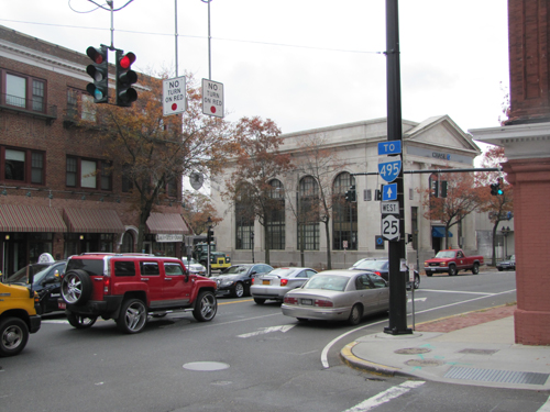 The corner of Roanoke Avenue and East Main Street downtown. (Credit: Tim Gannon)