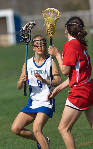 Oruc GARRET MEADE PHOTO | Junior Emily Oruc scored one goal for Riverhead Monday against Smithtown East.