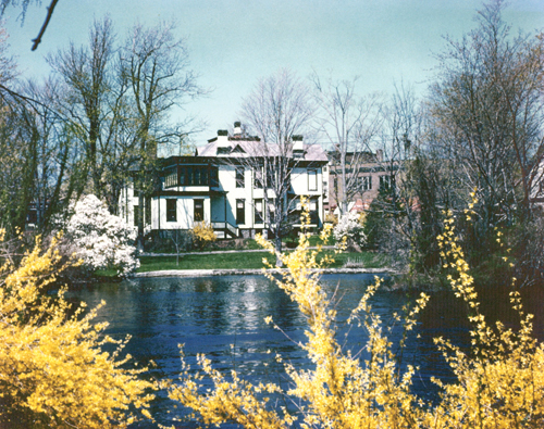 Judge Griffing's family home on W. Main St. in an undated photo. (Griffing family courtesy photo)
