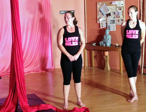 Aerial Fitness silks