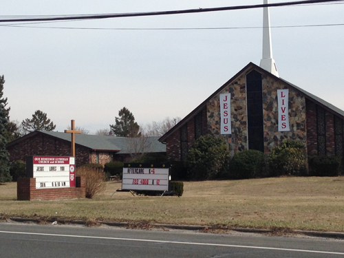Our Redeemer Lutheran Church. (Credit: Paul Squire)