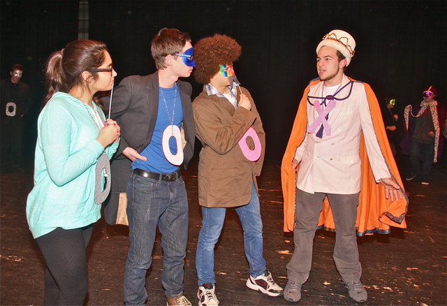 Megan Schlichting, Isaac Kulp, Sam Mancini and Roy Vasquez. (Credit: Barbaraellen Koch)