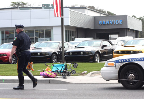 Child injured in route 58 accident