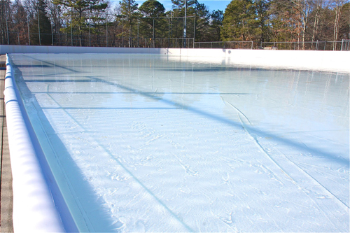BARBARAELLEN KOCH FILE PHOTO  |  The ice skating rink at Stotzky Park in Riverhead.