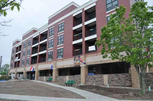 RACHEL YOUNG PHOTO | Joe's Garage and Grill is opening in the ground floor of the Summerwind Square complex.