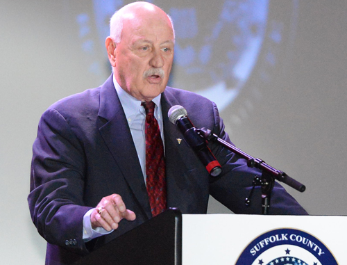 ROBERT O’ROURK FILE PHOTO | State Senator Ken LaValle has proposed creating a regional high school that focuses on STEM curriculum.