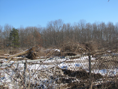 TIM GANNON PHOTO | Over 32,000 square feet of retail space is slated for the corner of Route 25A and Sound Avenue in Wading River.