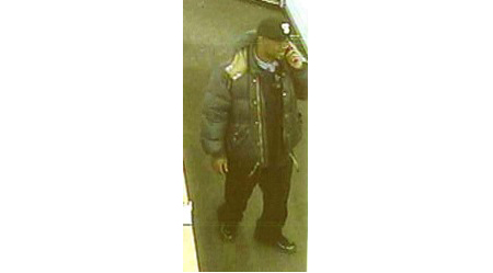 CRIME STOPPERS PHOTO | Suspect in stolen laptop investigation.