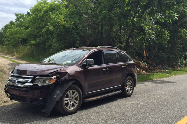 Cops: Driver in crash airlifted after suffering ‘medical emergency ...