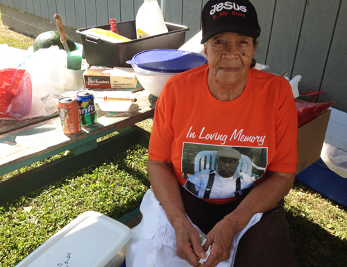 Bernice Mack in Riverhead Roy Mack Sr., Bernice Mack, Stotzky Park