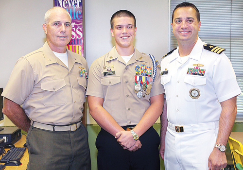 Riverhead NJROTC cadet wins scholarship NJROTC, Riverhead high School, cadet