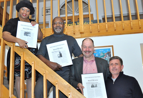 Person of the Year Linda Hobson, Public Servant of the Year Robert Brown and Civic People of the Year Rich Podlas and Chuck Thomas