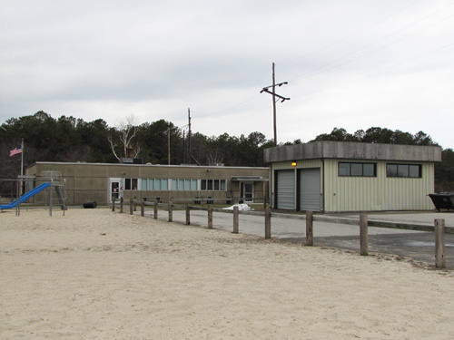 TIM GANNON FILE PHOTO | The Pfiefer community center building in Calverton.