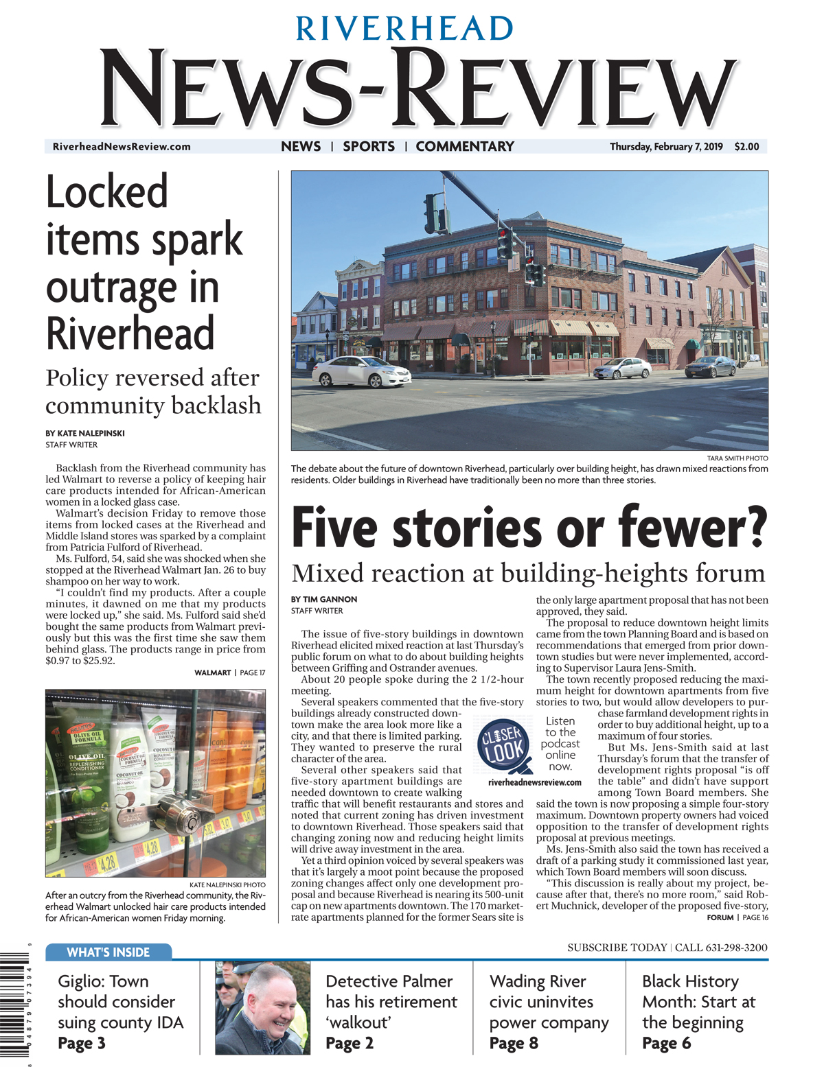 A look back at all 52 News-Review covers from 2019 - Riverhead News ...