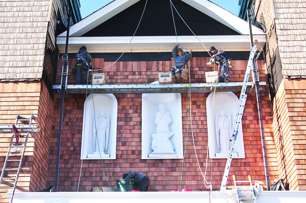 News-Review cover photo: Construction on high