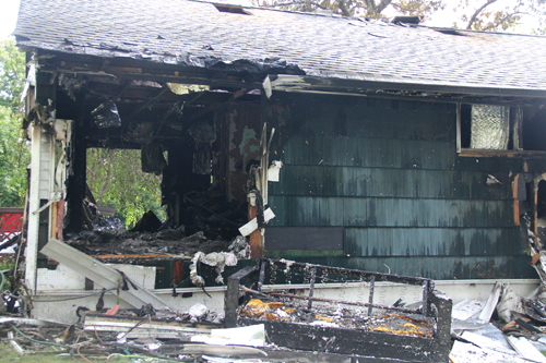 Who: The Fountaine family When: Thursday, June 26, 2014 Where: Northampton What happened: A late-night fire originating in the Fountaine family’s basement — believed at the time to have sparked specifically in the laundry room — ripped through the house, sending Tracey Fountaine to the hospital with burns on his face and shoulder. His three daughters, wife and the family’s pitbull-sharpei mix all escaped unharmed. While recovering in Stony Brook University Hospital’s burn unit, Mr. Fountaine still able to witness his daughter Amberlyn’s high school graduation by watching it live via FaceTime.