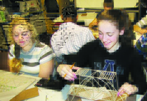 Riverhead kids building bridges