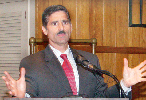 BARBARAELLEN KOCH FILE PHOTO | Suffolk County Executive Steve Levy announced Thursday that he will not seek a third term in office.