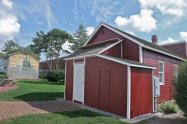 The renovated Fresh Pond Schoolhouse. (Credit: Barbaraellen Koch)
