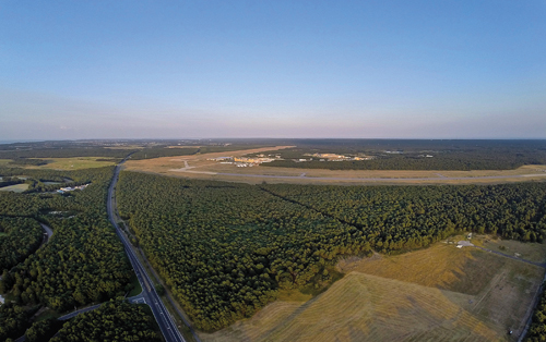 A bird's eye view of the Enterprise Park at Calverton site. (Credit: Andrew Lepre, file)