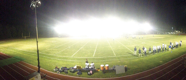 The Shoreham-Wading River football field will now be named after Thomas Cutinella. (Credit: Joe Werkmeister, file)