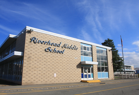 BARBARAELLEN KOCH PHOTO | Riverhead Middle School last summer.