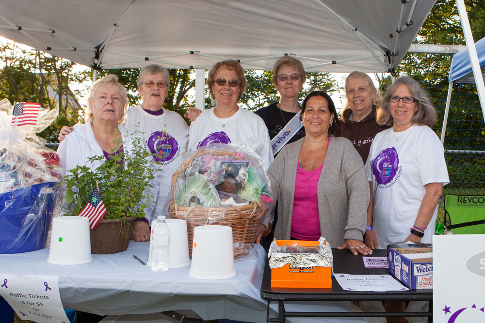The Friends Against Cancer team. (Credit: Katharine Schroeder)