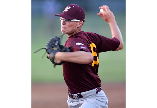 Riverhead Tomcats pitcher Corbin Burnes 061016