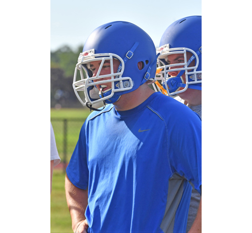 Riverhead football player John Anderson 081516
