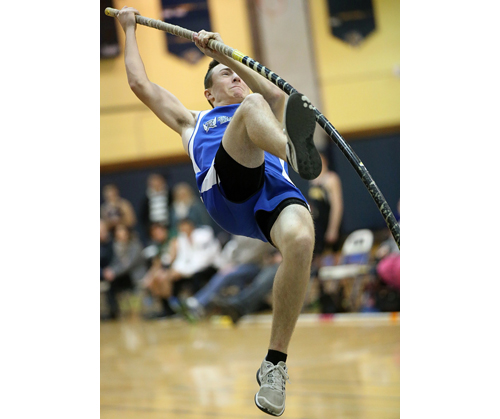 Riverhead pole vaulter Kyle Gevinski 021517