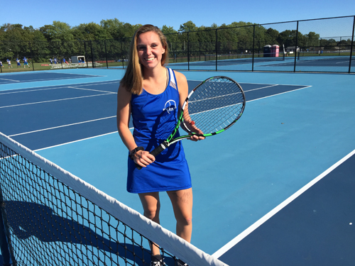 Riverhead tennis player Taylor Marelli 101016