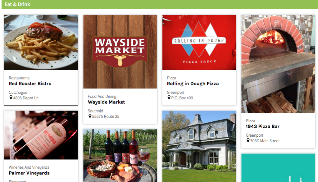 Check out the 'eat and drink' directory listings here (https://northforker.com/eat-and-drink/)