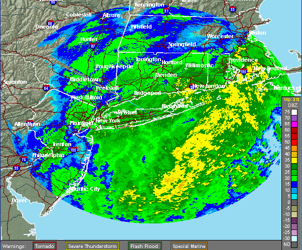 (Credit: National Weather Service radar)