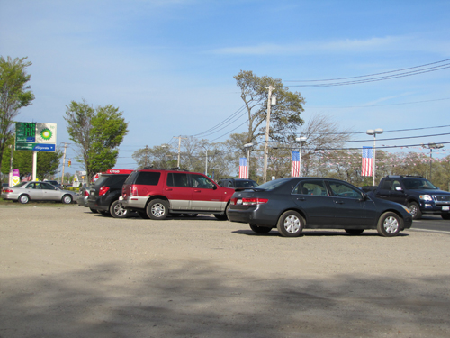 A Sonic fast food restaurant has been proposed across from Apple Honda on Route 58 in Riverhead. (Credit: Tim Gannon)