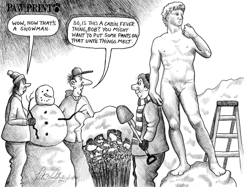 PETER WALDNER CARTOON