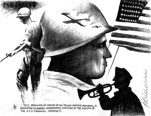 PETER WALDNER CARTOON